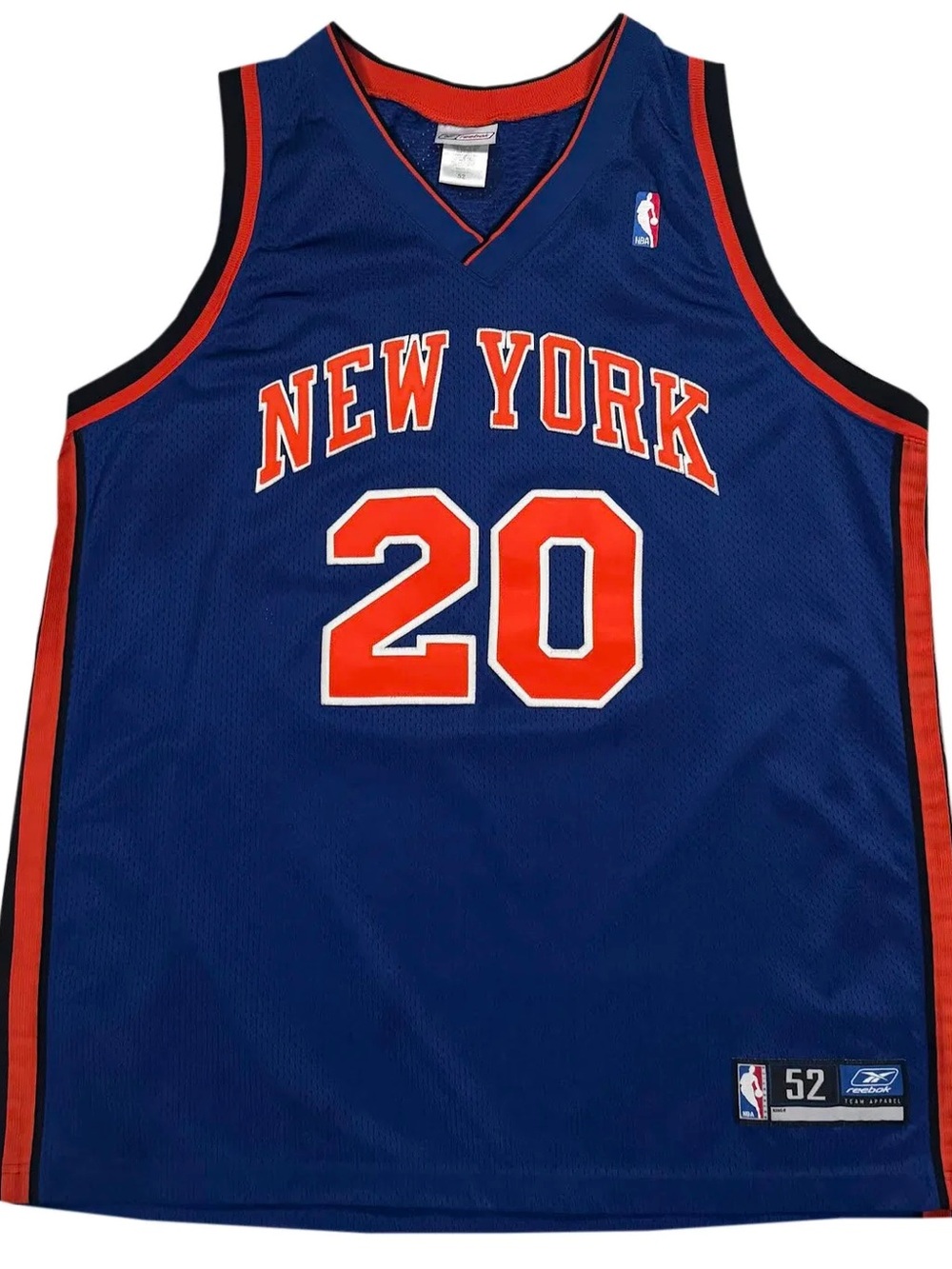 Vintage Reebok New York Knicks Allan Houston Authentic Jersey (Size 52)